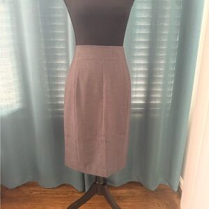 Worthington Gray Pencil Skirt - Tailored Office Straight Fit